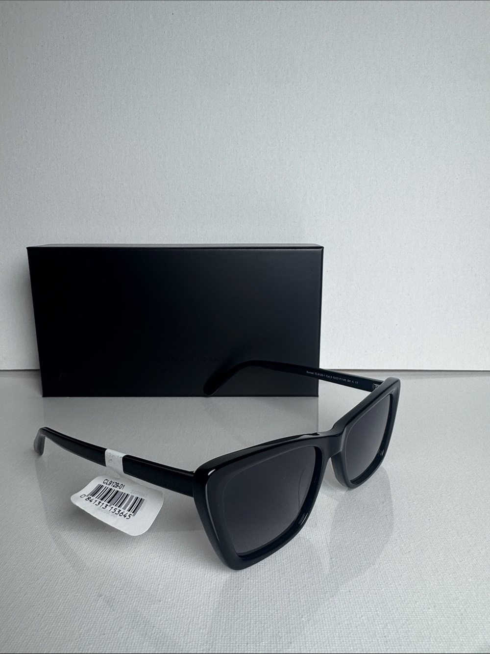 Classic Black Cat-Eye Women’s Sunglasses